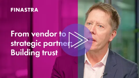 Cover image of "From vendor to strategic partner: Building trust" video