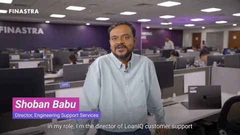 Cover image of the "Shoban Babu M N Director, Engineering Support Services, discussess working closely to enhance customer relationships" employee story