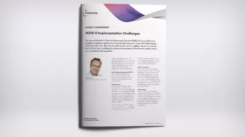 MiFID II Implementation Challenges