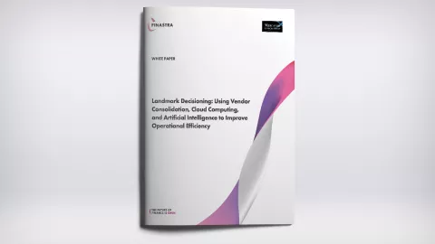 Landmark Decisioning: Using Vendor Consolidation, Cloud Computing, and Artificial Intelligence to Improve Operational Efficiency