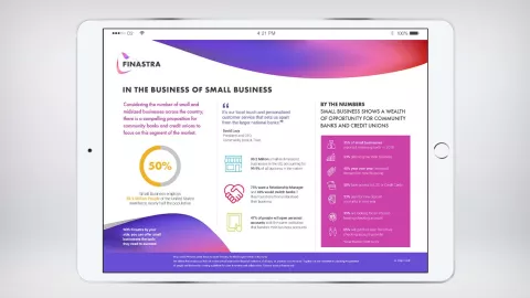 In the Business of Small Business: Infographic
