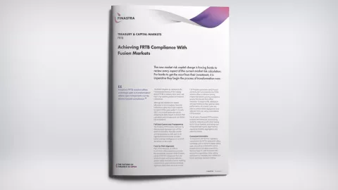 Achieving FRTB Compliance With Fusion Markets (Factsheet)