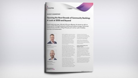 Opening the Next Decade of Community Banking:  A Look at 2020 and Beyond