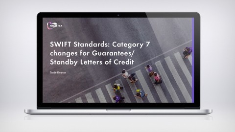 SWIFT Standards: Category 7 changes for Guarantees/Standby Letter of Credit