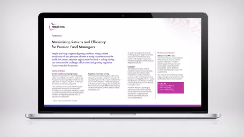 Fusion Invest Maximizing Returns and Efficiency for Pension Fund Managers