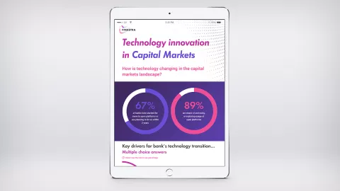 Technology innovation in Capital Markets (Infographic)