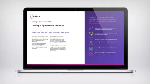 Lending’s digitalization challenge
