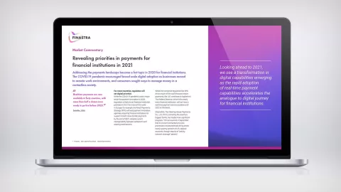 Image of laptop with market commentary