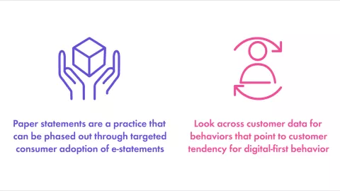 Using machine learning to drive e-statement adoption in Consumer Banking (Infographic)