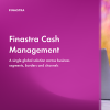 Image of laptop with cover slide for the Finastra Cash Management Solution Overview brochure