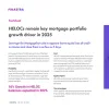 Image of laptop with cover slide for the "HELOCs are central to mortgage lending growth" factsheet